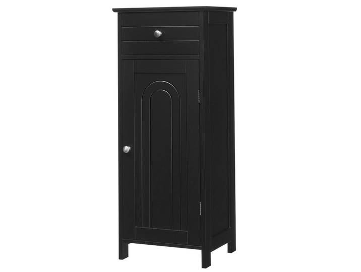 BADEZIMMERSCHRANK Badschrank Schwarz