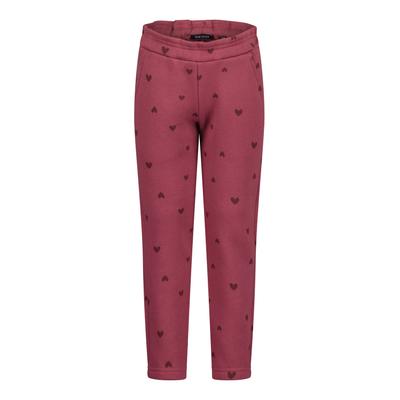 Sweathose BLUE SEVEN "Jogginghose", Mädchen, Gr. 98, rot (3650, wein), 80% Baumwolle, 20% Polyester, regular fit, Hosen Sweathose