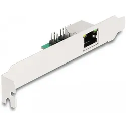 Delock Konverter M.2 Key B+M 1 x RJ45 2,5 Gigabit LAN, Netzwerkkarte