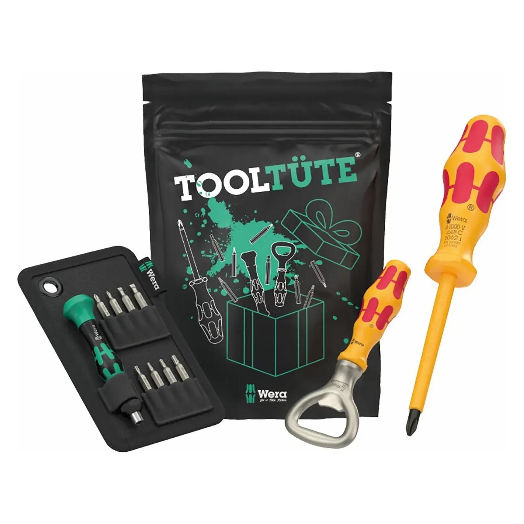 Wera Werkzeugset 11tlg 1xPH Beutel KstBeutel Schraubendreher (TOOLTÜTE4.0,12-TEILIG05136054001)