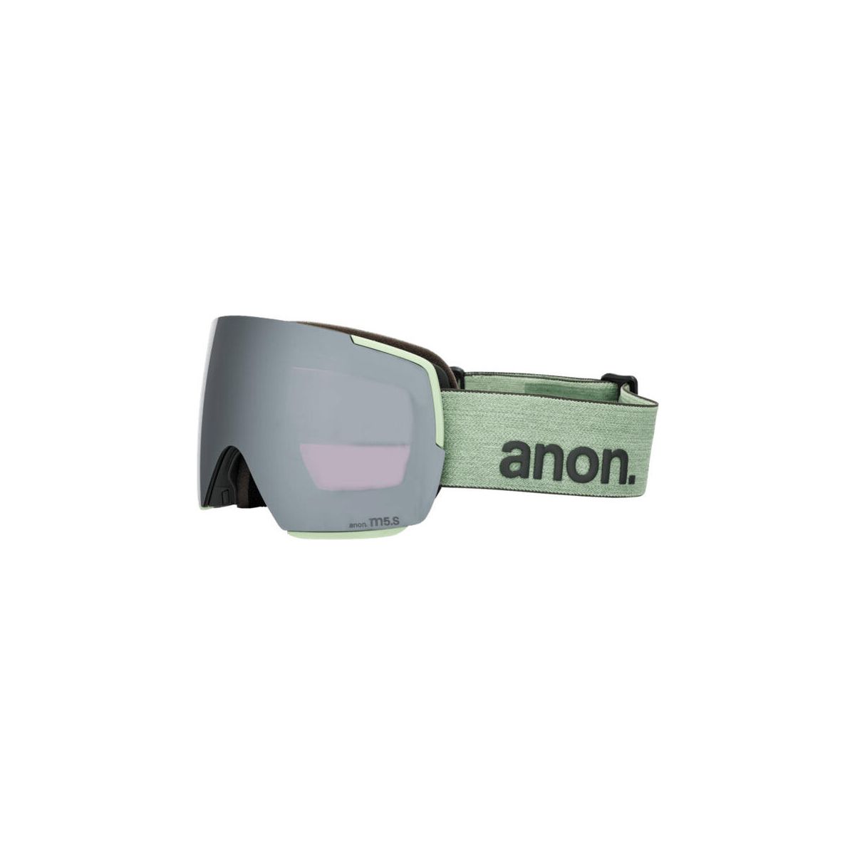 Anon M5S Goggles + Bonus Lens + MFI Face Mask soft sage/perceive sunny onyx (EW3) Regular NA 2394712-EW3-NA