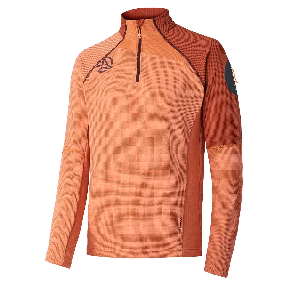 Ternua Lemik 1/2 Zip M autumn leaf (1355) S 1207375-1355-S
