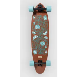 Long Island Longboards Flowers 37.85"x9.3" Kicktail Complete uni Gr. Uni
