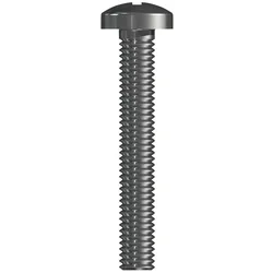 SKL-E M4X10-100 - PAN Head Schrauben, Edelstahl A2, PZD, M4, 10mm, 100 Stück