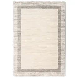Webteppich Cadis 133 x 190 cm Mischgewebe Beige Creme
