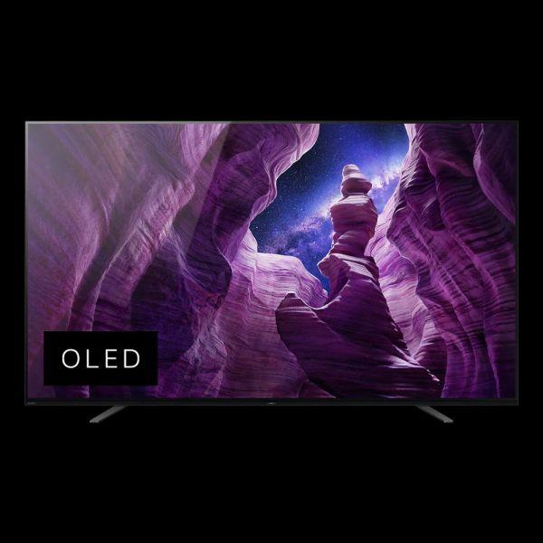 SONY VG!OLEDTV 164cm UHD HDR 2xS/T2/C Gndroid Tril. PVR 30W G sw KD65A8BAEP