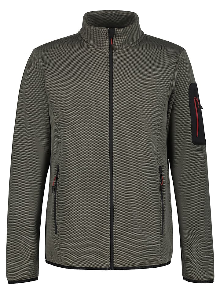 Icepeak Fleecejacke "Bredstedt" in Taupe - XXL
