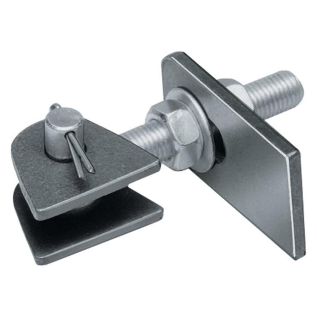 GAH Verstellbares Torband 135x19x44x120x25x45x12x6mm Stahl roh (411121)