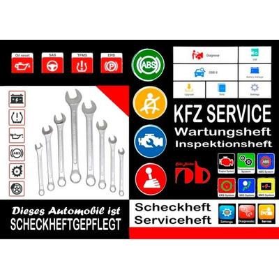 KFZ AUTOMOBIL SERVICEHEFT Scheckheft Inspektionsheft Wartungsheft Service Leistungen, Taschenbuch von Uwe H. Sültz,Renate Sültz, BoD – Books on
