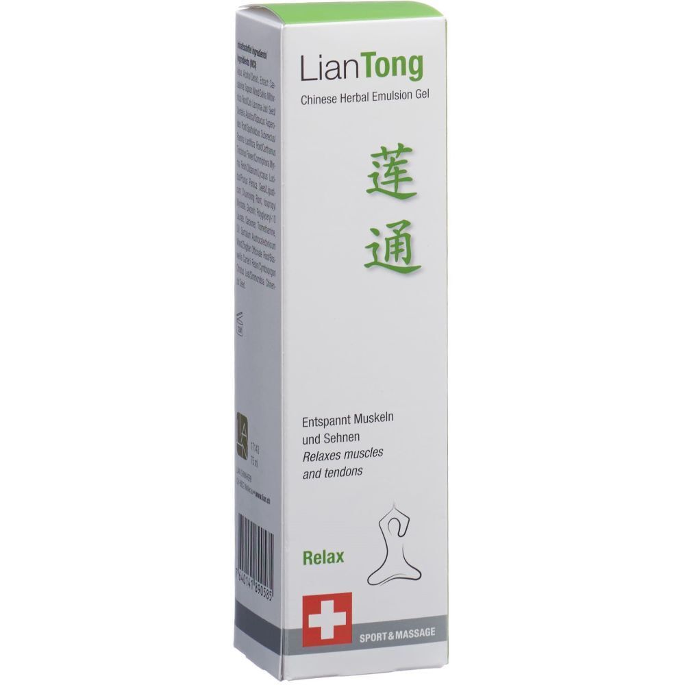 Liantong Chinese Herbal Emulsion Gel Relax 75 ml