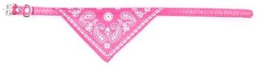 Uplift Essentials Cute Printed Bandana Cat & Puppy Collar rose Red