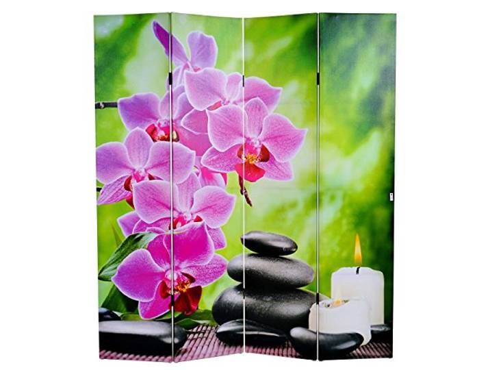 Mendler LED-Paravent Stones 180x160cm 2 LEDs