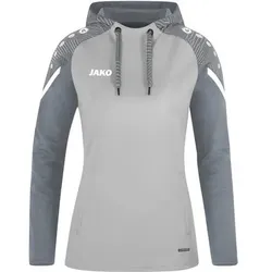 JAKO Damen Kapuzensweat Performance, Größe 40 in Silber Silber