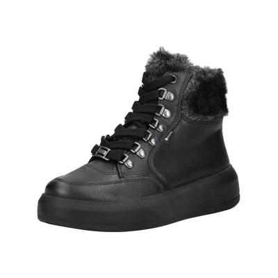 Schnürstiefelette LEGERO "Legero Stiefelette Nappaleder", Damen, Gr. 40, schwarz, Nappaleder, Schuhe Schnürstiefelette