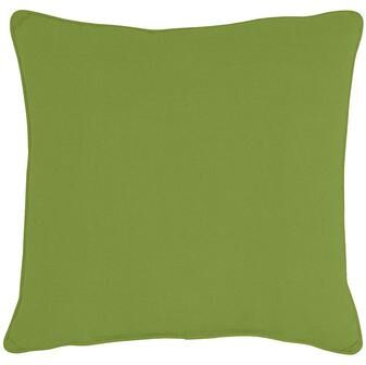 "Throw Pillow - Canvas Fawn - 12"" x 20"", Kiwi Sunbrella - Ballard Designs"
