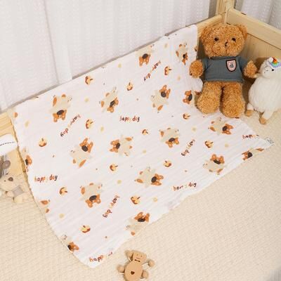 All Categories Goods 4 Layers Gauze Washcloth, Infant Swaddle, Cotton Baby Bath Towel For Boys And Girls style 11
