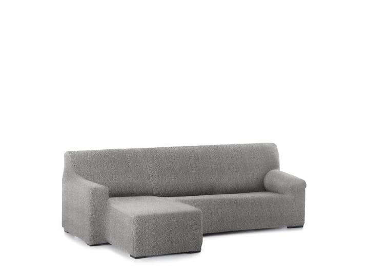 Housse de canapé en l gauche b/c gris clair 250 - 360 cm