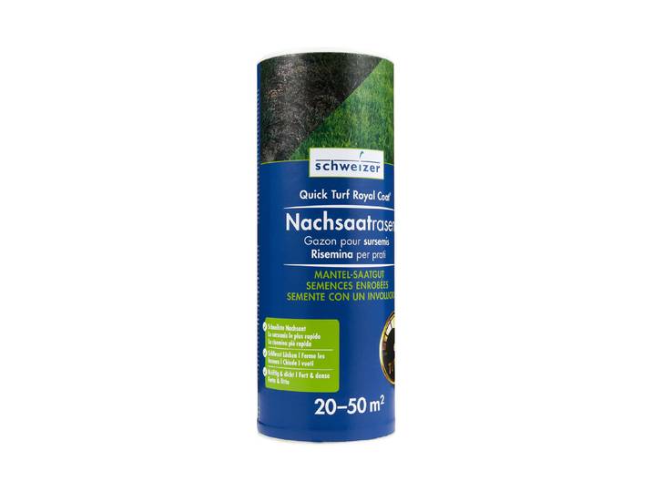 Schweizer Nachsaatrasen Quick-Turf Royal 0.5 m²