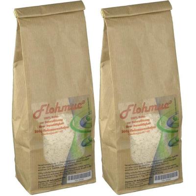 Flohmuc Flohsamenschalen Pulver 2x 2x200 g