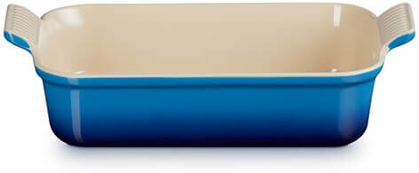 Le Creuset Azure Stoneware Medium 26cm Heritage Rectangular Dish