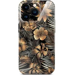 ONEFLOW Flower Cover iPhone 14 Pro Blumen Muster