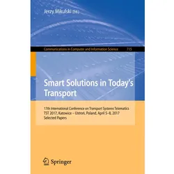 Smart Solutions in Today's Transport, Fachbücher von Jerzy Mikulski