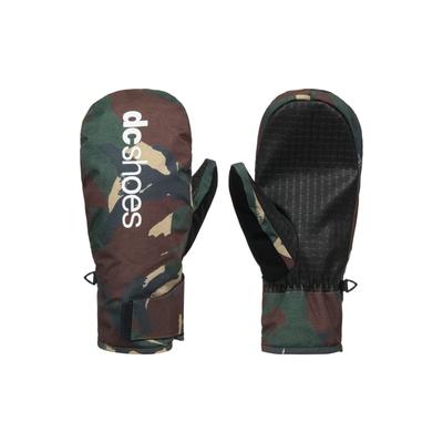 Snowboardhandschuhe DC SHOES "Franchise Print 10K", Herren, Gr. M, grün (classic camo), Obermaterial: 100% Polyester., Handschuhe