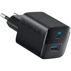 Anker 323 Dual-Port 33W Charger schwarz, Netzteil, 2 Anschlüsse, Universal