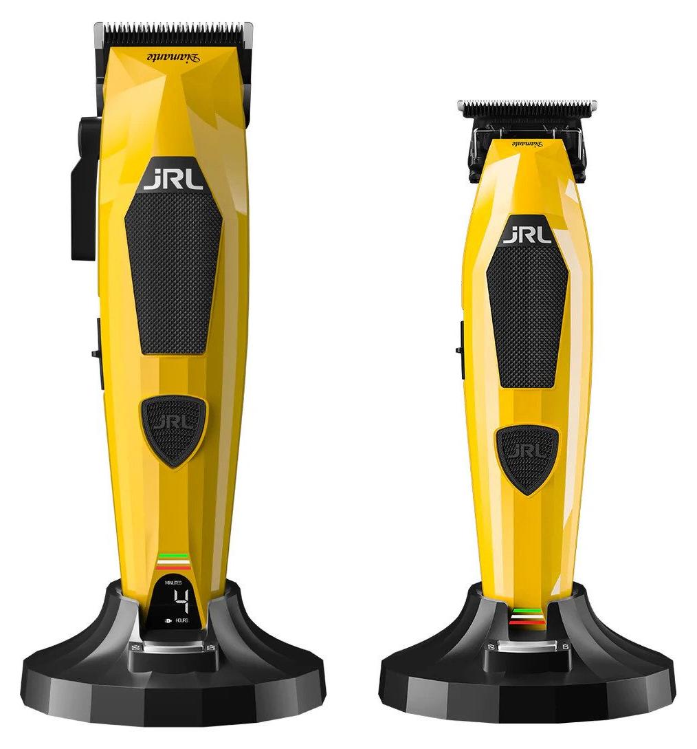 JRL Diamante Clipper & Trimmer Combo Kit - Gelb