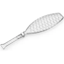 Relaxdays, Grillgeschirr, 6x Fischbräter