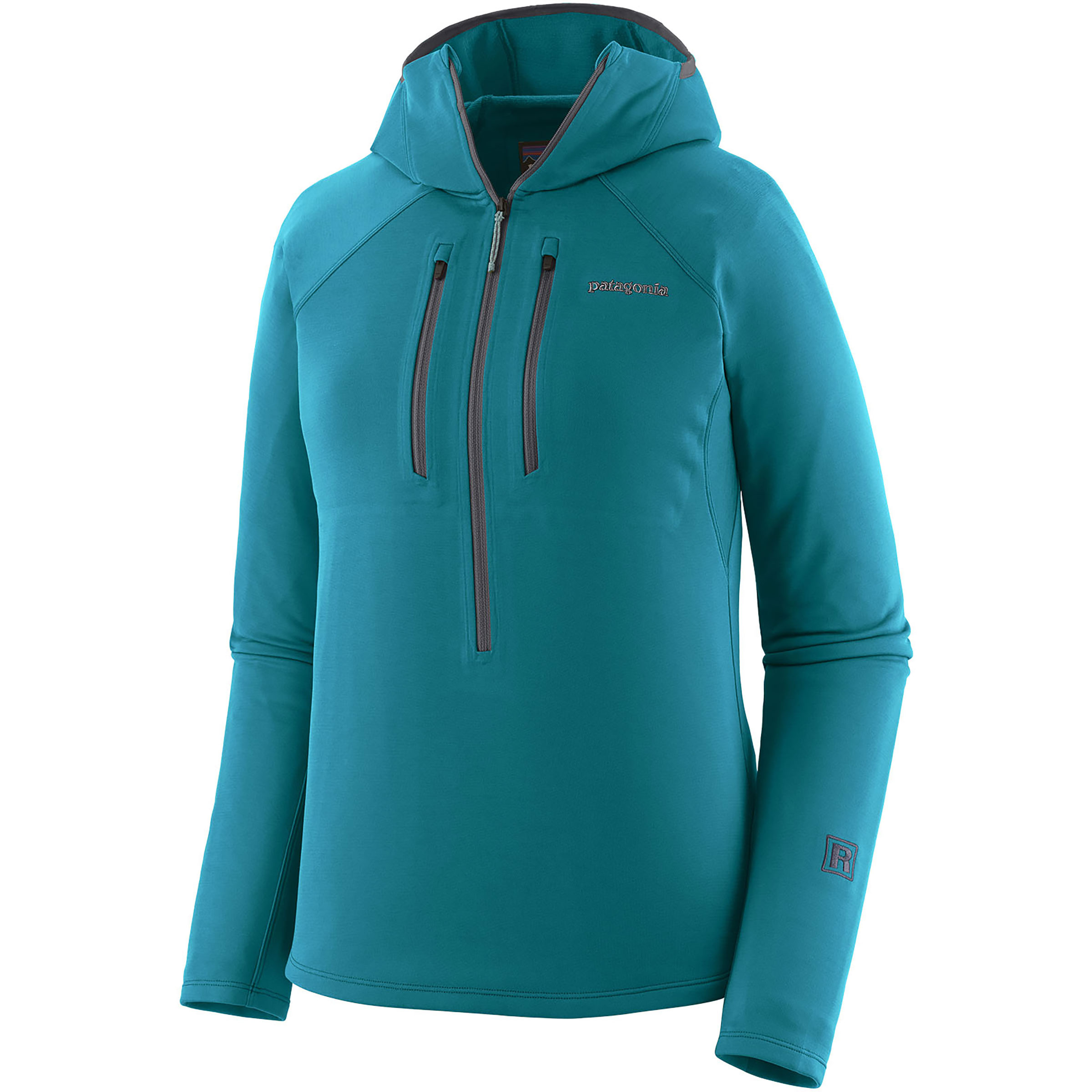 Patagonia R1 Ultralight Damen Hoodies blau Größe S Trekking Elastisch