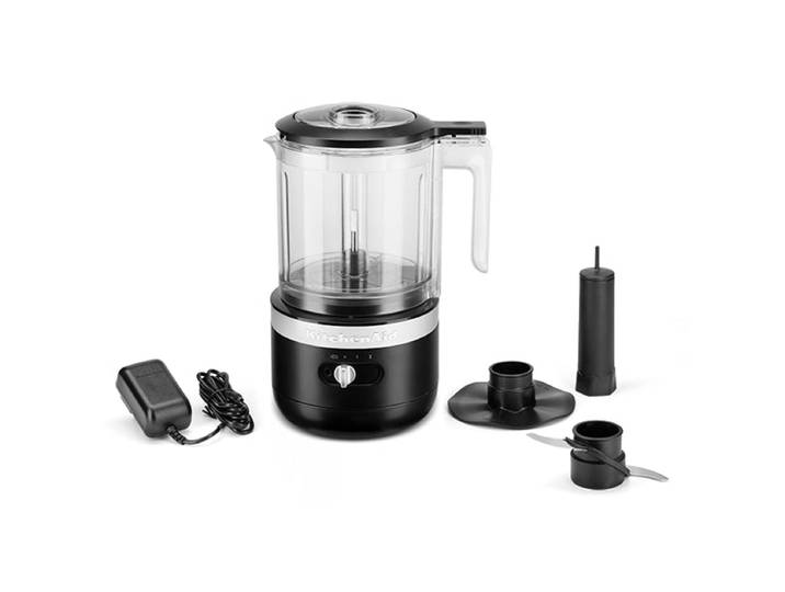 Hachoir électrique sans fil 2 vitesses 1,18 L noir réglisse 5KFCB519EBM Kitchenaid