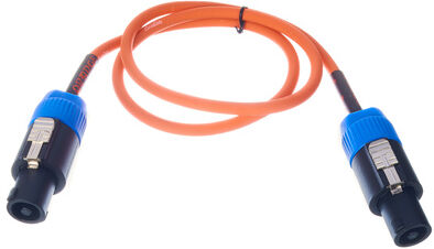 Orange Speaker Cable 1m Orange