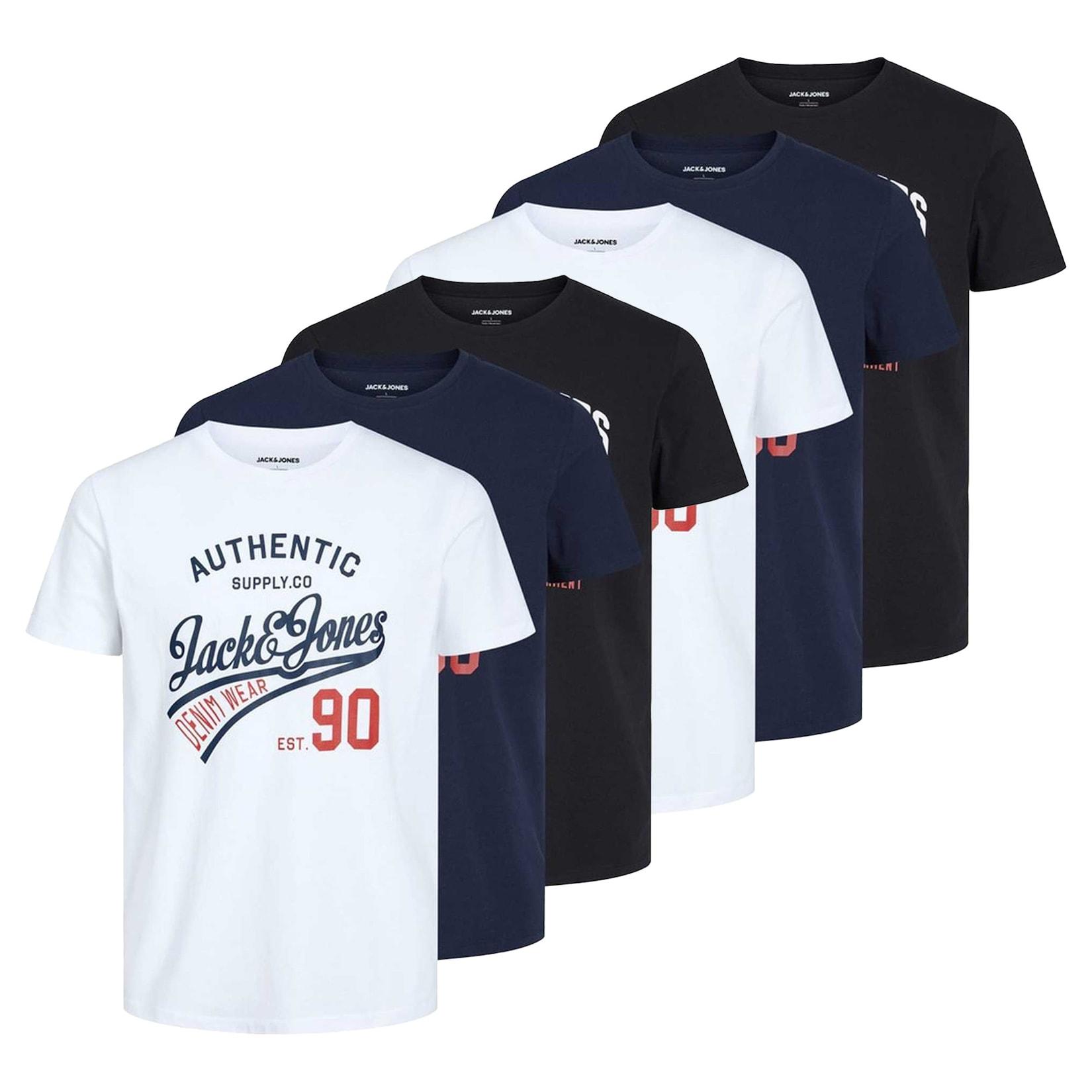 JJETHAN TEE CREW NECK 3PK Herren T-Shirt