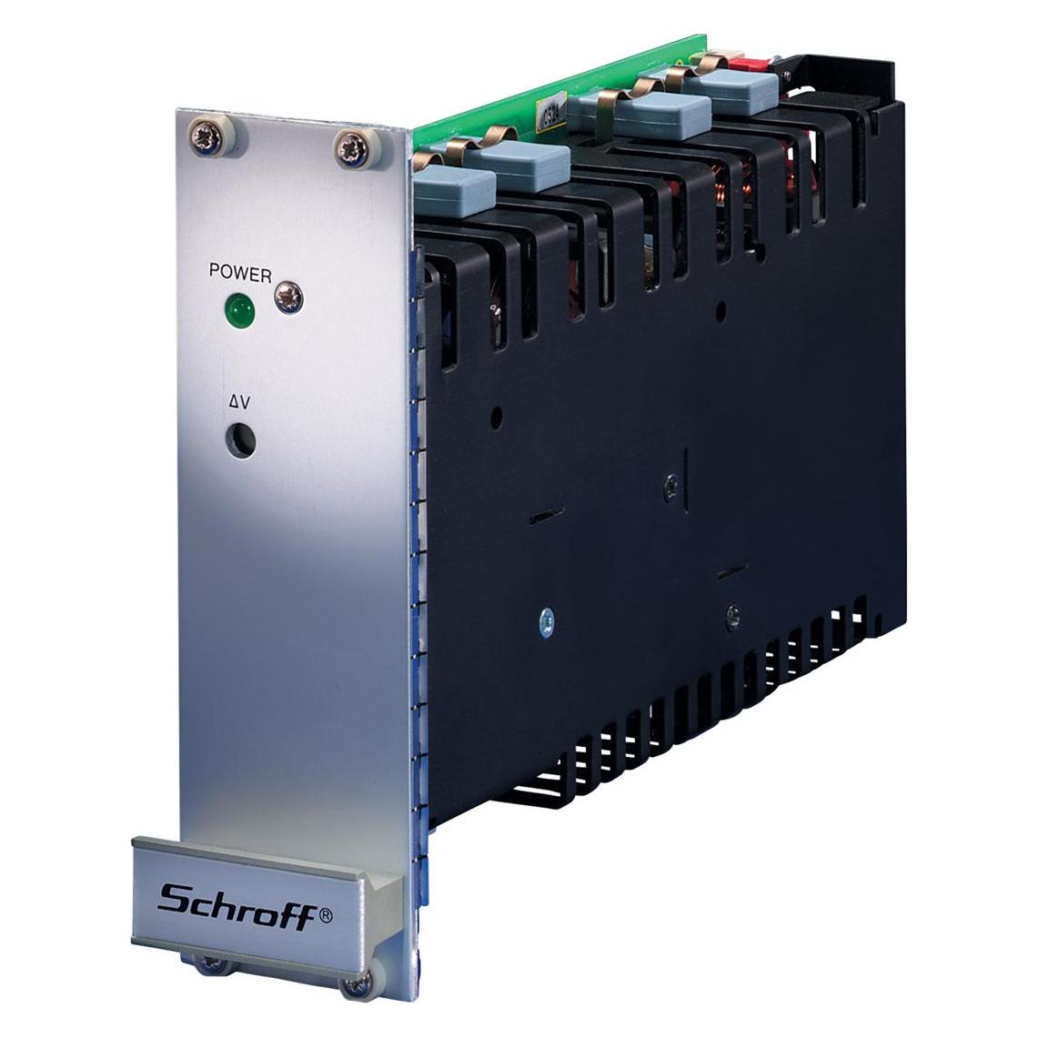 Schroff MAX 215 maxpower 19" Netzgerät 15,-15VDC/3.4,3.4A (13100116)