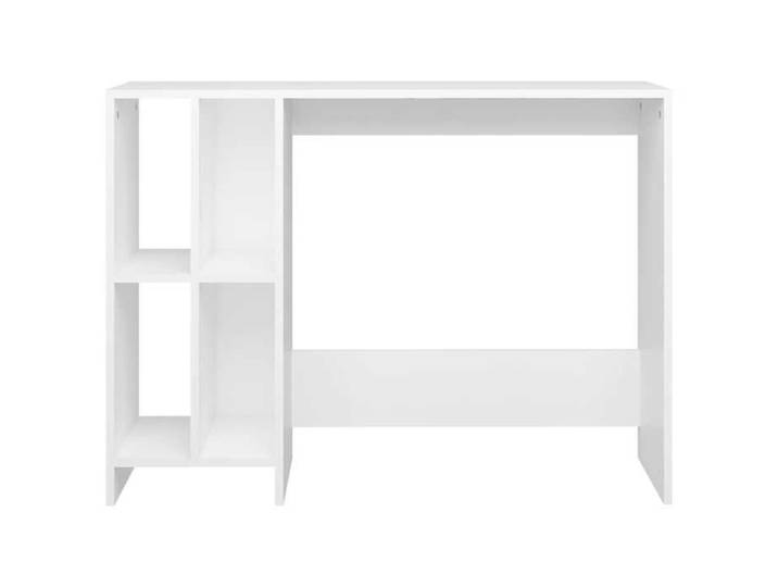 Elegant Bureau d'ordinateur portable blanc bois d'ingénierie - Bureau PC - pour 1 personne 21.16 kg &FR54535
