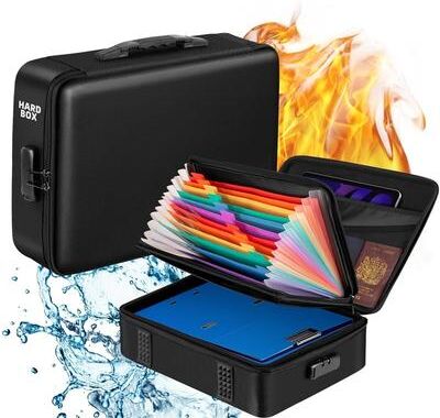 no Fireproof Document Organizer Box