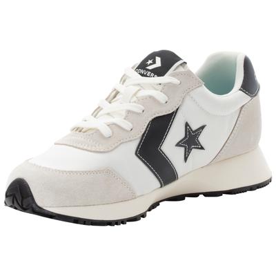 Sneaker CONVERSE "CONVERSE OMEGA TRAINER", Damen, Gr. 37, weiß (vintage weiß, vintage weiß), Leder, Schuhe Sneaker