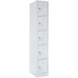 BRB 74316 Fächerschrank 180 x 50 x 30 cm - 5 Fächer