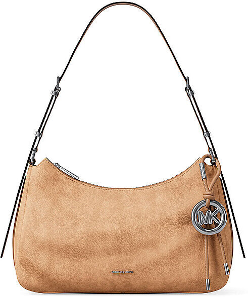 MICHAEL KORS Ledertasche - Schultertasche hellbraun EG