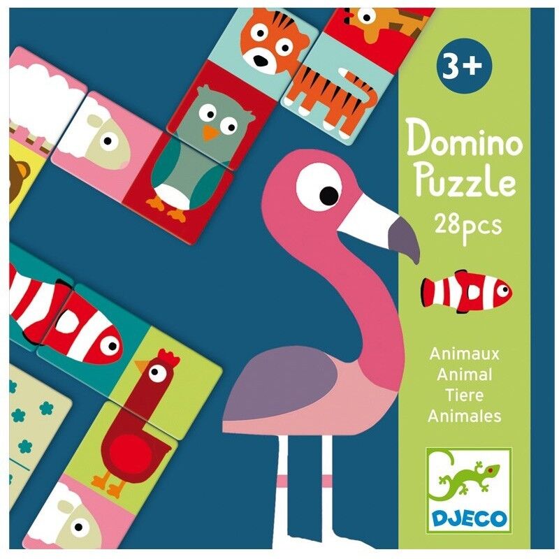 Domino-Puzzle Animo 28 pcs - Djeco