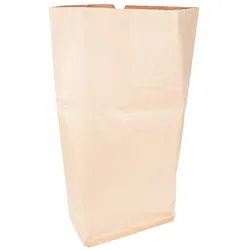 BIO Müllsäcke aus Papier 120 Liter 100 Stück Ohne Aufdruck Müllbeutel Müllsack