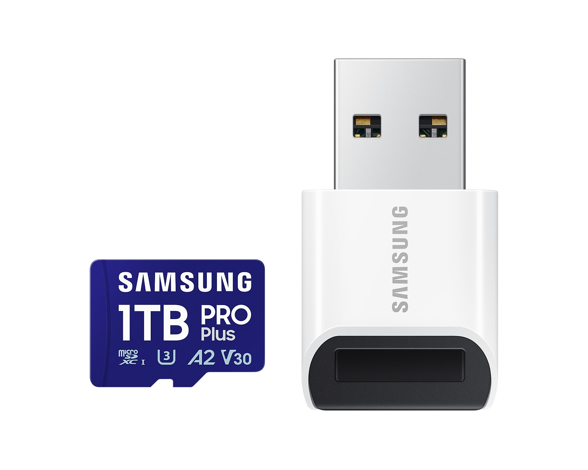 Samsung MB-MD1T0SB/WW Pro Plus 1TB microSD-Karte + USB-Lesegerät