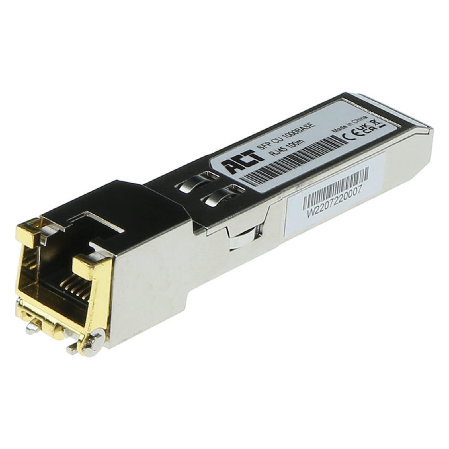 ACT SFP 1000Based copper RJ45 coded for Generic (TR0005)