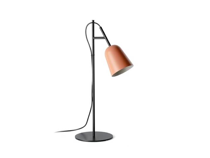 Faro STUDIO Schreibtischlampe Mattschwarz, Rosa