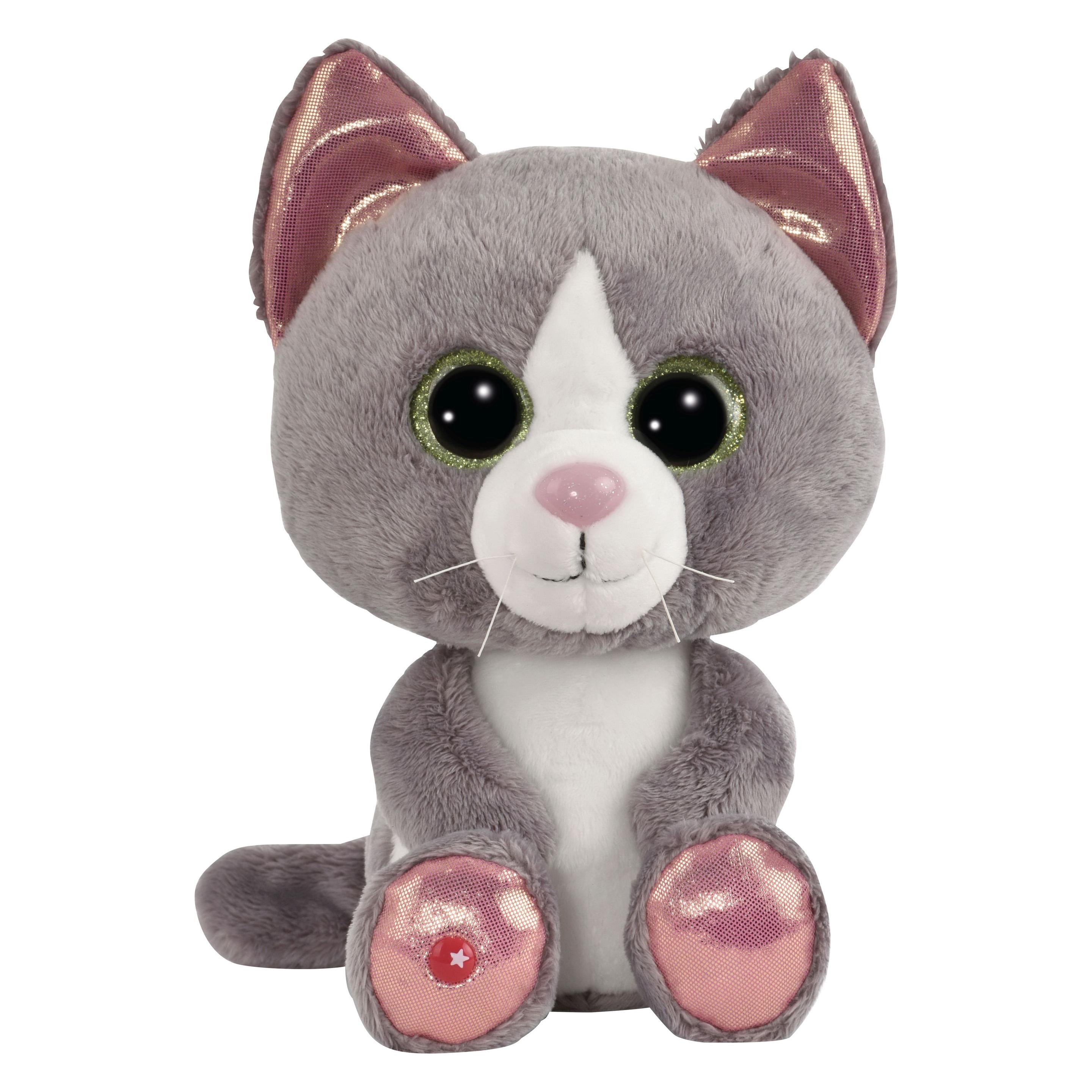 NICI Kuscheltier Katze grau Felinja 25cm (25 cm) (48702)