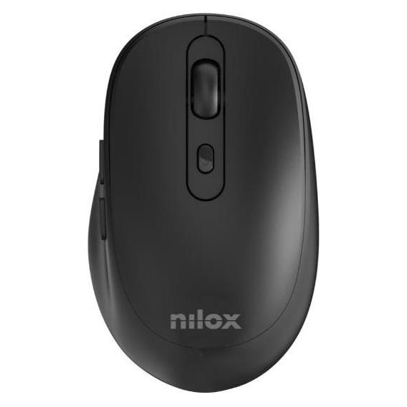 Nilox Mouse NXMOWI4001 Black (Kabellos) (NXMOWI4001)