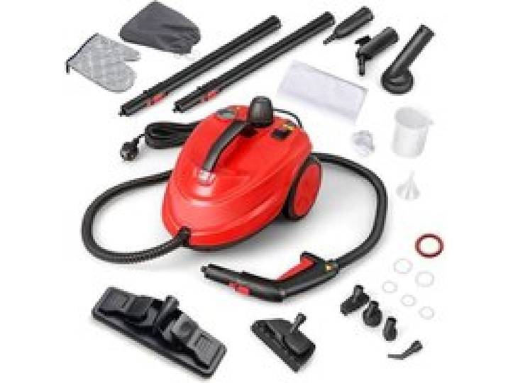 Nettoyeur vapeur 2000 W Steam Cleaner avec 13 accessoires et câble dalimentation de 5 m de long pression de vapeur : max. 5 bar