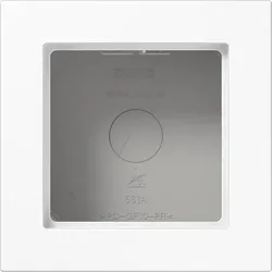 Jung Aufputz-Kappe 1fach A 5581 BF A WW