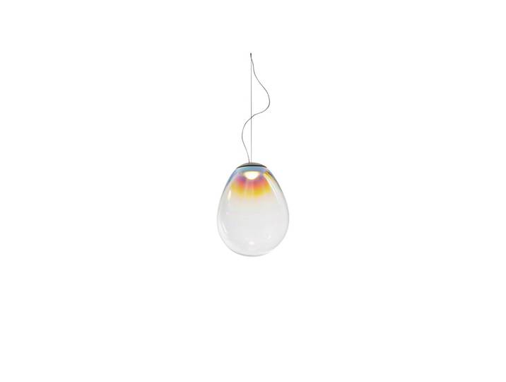 Artemide Glas Hängeleuchte Stellar Nebula, dimmbar, klar / transparent, für Wohn- / Esszimmer, Glas, Design